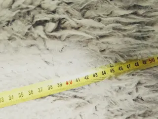 Chaqueta Zara Basic pelo gris talla única