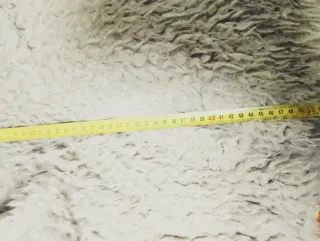 Chaqueta Zara Basic pelo gris talla única