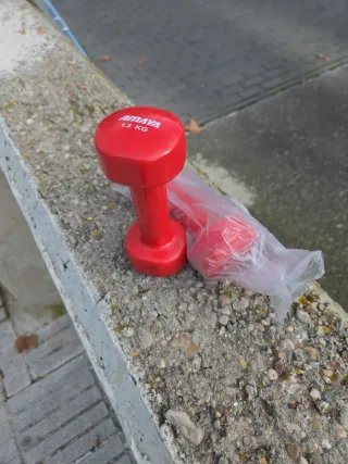 Mancuernas 1.5 kg Rojas