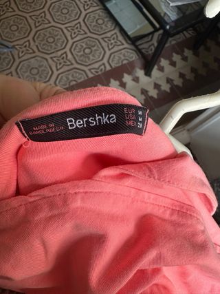 Top Bershka rosa