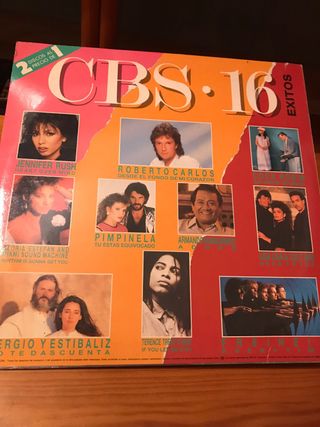 Vinilo CBS 16 Exitos