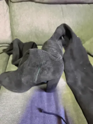 Botas altas negras mujer talla 35