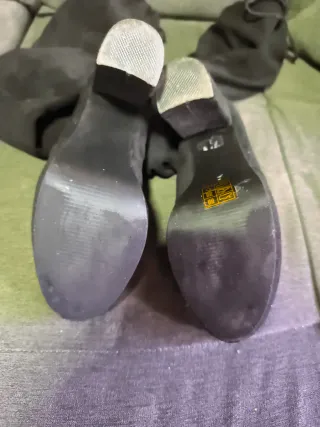 Botas altas negras mujer talla 35