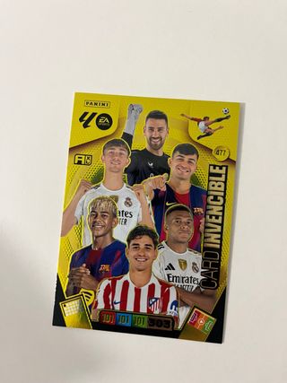 Card Invencible 477 adrenalyn xl 25/26