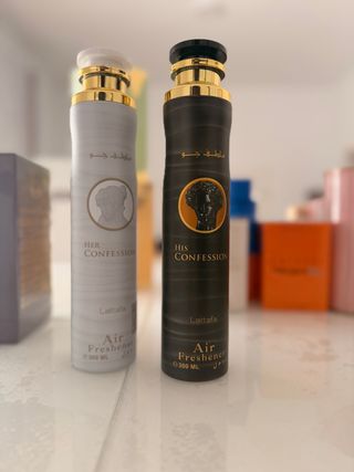 Pack 2 Ambientadores Lattafa (Negro/Gris)