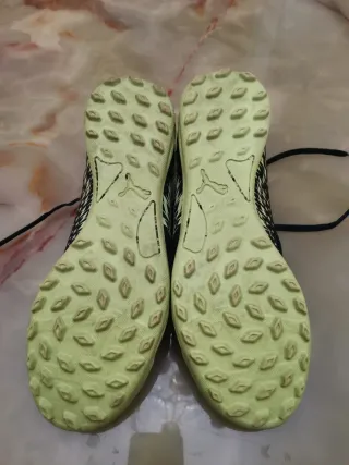 Scarpe calcetto Puma blu/giallo