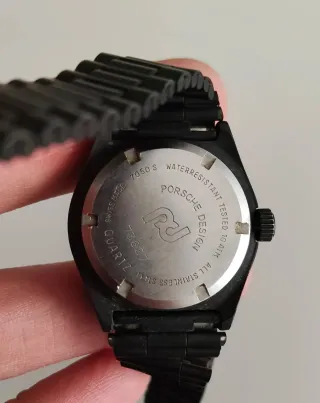 Orologio Porsche Design Nero da Donna