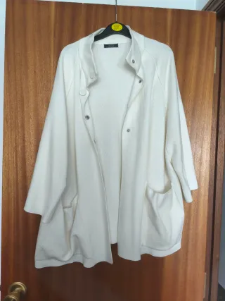 Cárdigan blanco