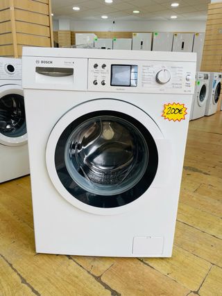 Lavadora Bosch 8kg 1200rpm A+++ - Como nueva