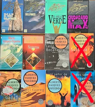 Libros de Alberto Vázquez Figueroa