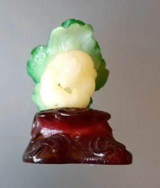 Statua Feng Shui Bai Choi/Pok Choi cinese