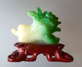 Statua Feng Shui Bai Choi/Pok Choi cinese