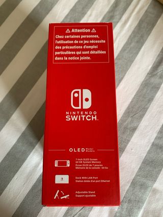 Nintendo Switch OLED NUOVA senza utilizzo