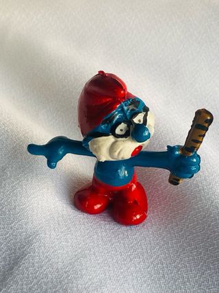 Figura PVC Papà Puffo I Puffi