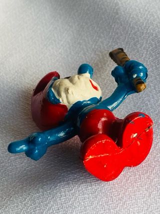 Figura PVC Papà Puffo I Puffi