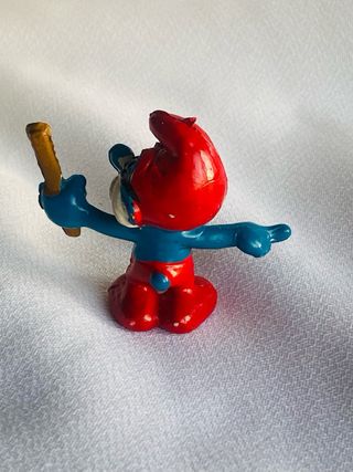 Figura PVC Papà Puffo I Puffi