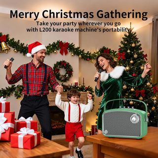 Karaoke Bluetooth 120 W verde NUEVO