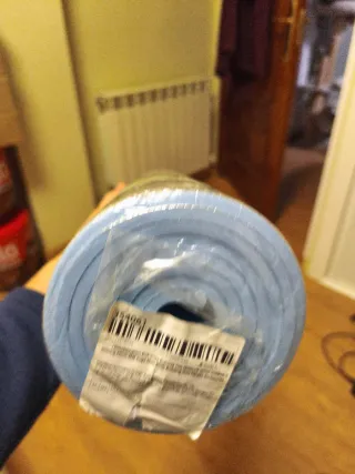 Esterilla de camping azul