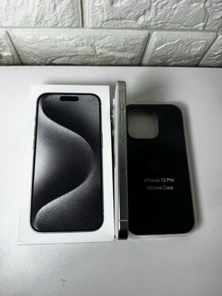 iPhone 15 Pro · 128 GB · Titanio Blanco