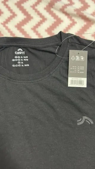 Maglietta uomo palestra nera