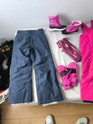 Conjunto Ropa Nieve Niña