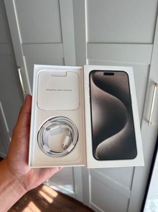 iPhone 15 Pro Max 91% Titanio natural 256gb