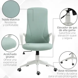 Silla de Oficina Giratoria Ajustable
