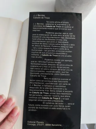 Caballo de Troya 2 J.J. Benítez Planeta