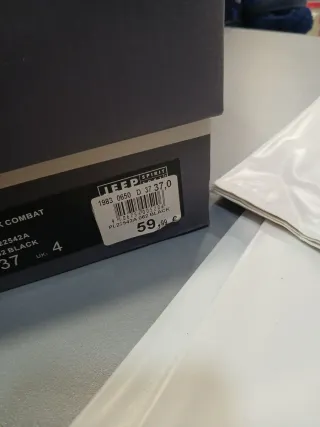 Botas Jeep Mujer Negras Talla 37. Varias tallas