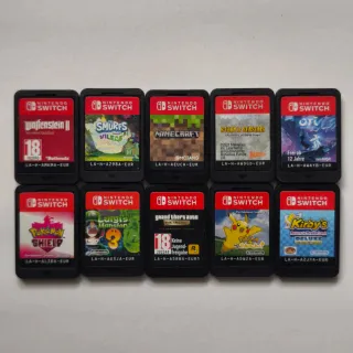 Cartuchos Nintendo Switch
