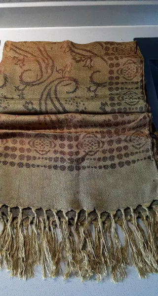 Sciarpa double face dalle varie sfumature