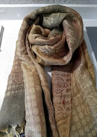 Sciarpa double face dalle varie sfumature