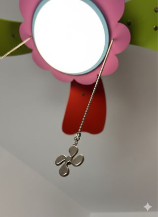 Ventilador de techo Infantil Flor