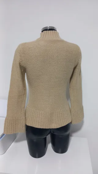 Maglioncino donna beige