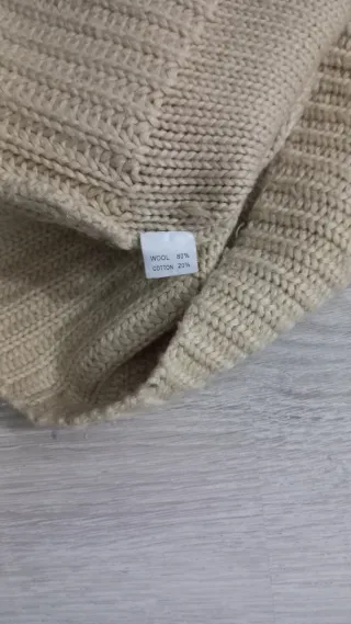 Maglioncino donna beige