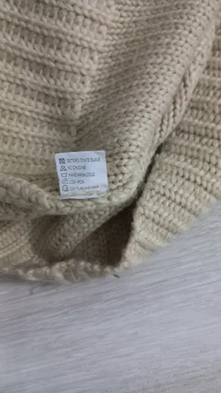 Maglioncino donna beige