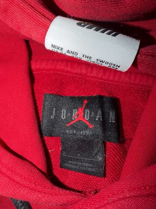 Sudadera Nike Jordan Roja