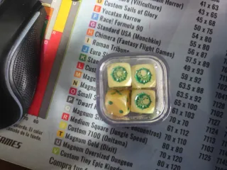 Dados Blood Bowl Halfling Team Set