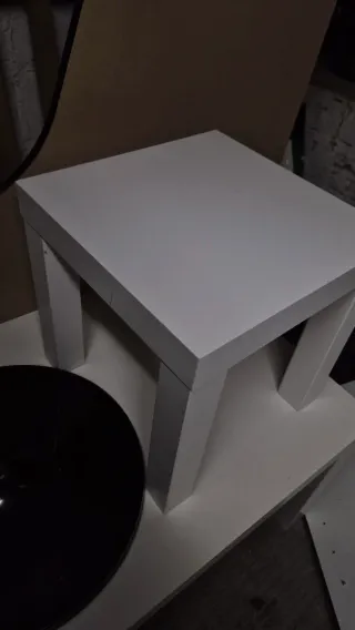 Mesa de centro de madera negra