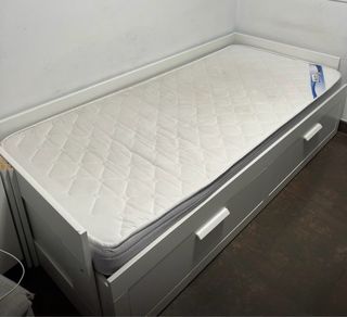 Cama nido extraíble blanca