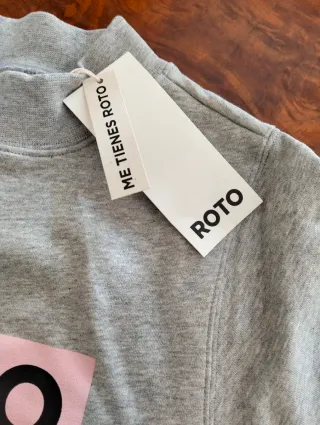 Sudadera ROTO Ibiza Talla Única Gris