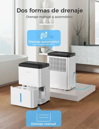 Deshumidificador compresor 12 L/día  NUEVO