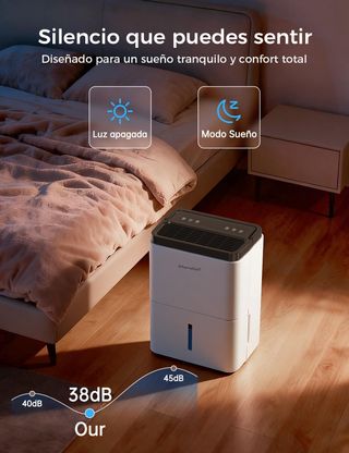 Deshumidificador compresor 12 L/día  NUEVO