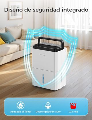 Deshumidificador compresor 12 L/día  NUEVO