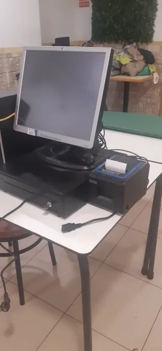 TPV Completo HP con Cajón e Impresora