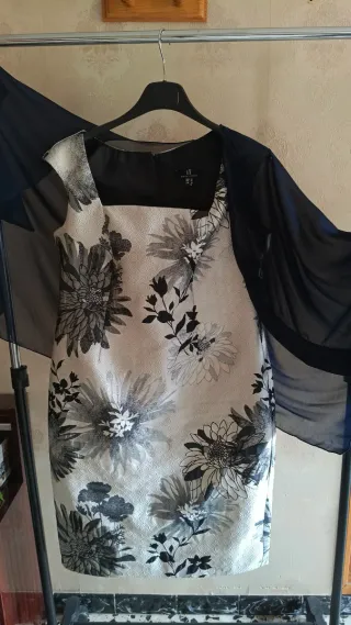 Vestido de fiesta floral talla L