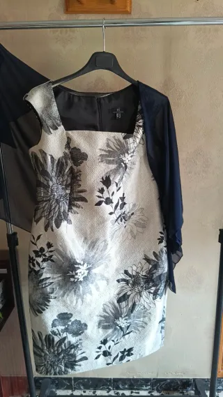 Vestido de fiesta floral talla L