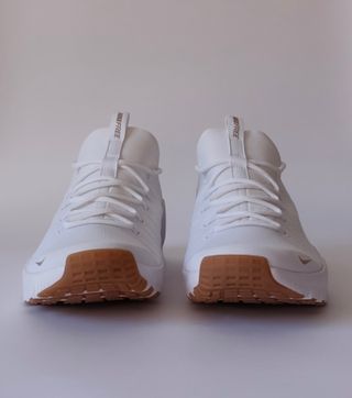 T45.5 - Nike Free Metcon 6 - White/Gum Light Brown