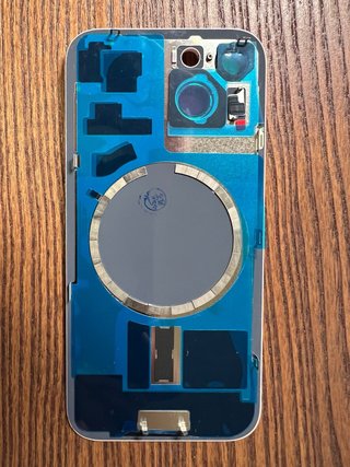 Struttura e copertura posteriore per iPhone