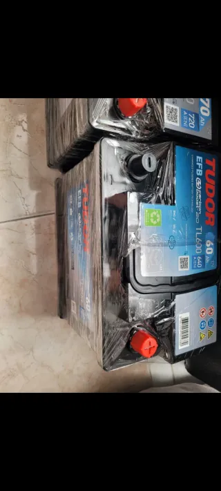 Baterías de 60amperios agm y efb alto rendimiento